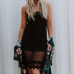 NWOT Black Slip — Three Bird Nest (Never Worn)